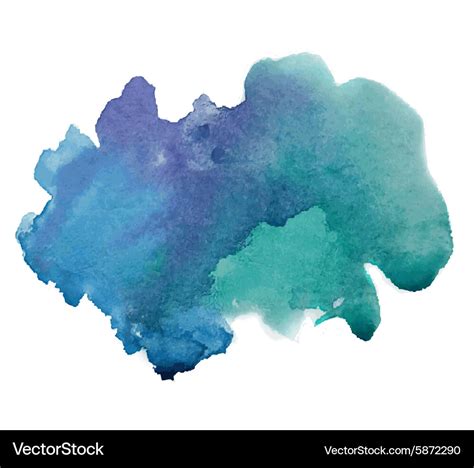 Beautiful watercolor texture Royalty Free Vector Image