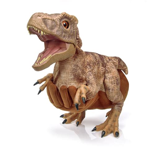 Jurassic World REALFX T-Rex | Hyper-Realistic Dinosaur Animatronic Puppet Toy | Life-like ...