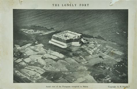 Vintage Print Worli Fort Bombay 1930s - Past-India