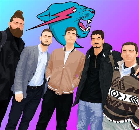 Fan Art - MrBeast Crew by Mr-Waybs on DeviantArt