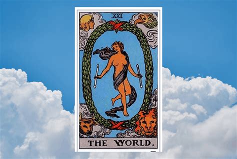 The World Tarot Meaning: Upright and Reversed - Tarot Technique