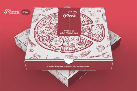 Pizza Box Design by afahmy on Envato Elements