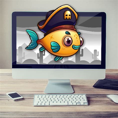 The Pirate Fish Game Sprites by bevouliin on Dribbble