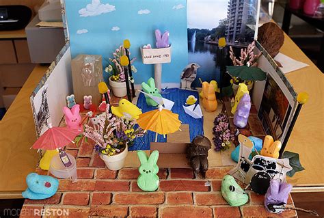 Peeps Easter Diorama