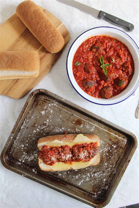 GLUTEN FREE SUBWAY MEATBALL SUB MEATBALL MARINARA RECIPE DUPE 10 EDIT - The Gluten Free Blogger