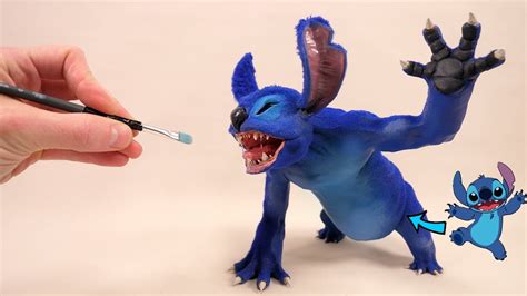 I made Stitch but he's realistic - YouTube