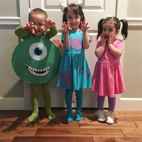 DIY monsters, inc. Halloween costumes! Shop their looks at June and Janu… | Halloween costume ...