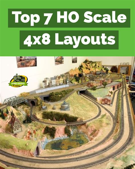 Top 7 HO Scale Train Layout 4x8 Photo Galleries | Model train layouts ...