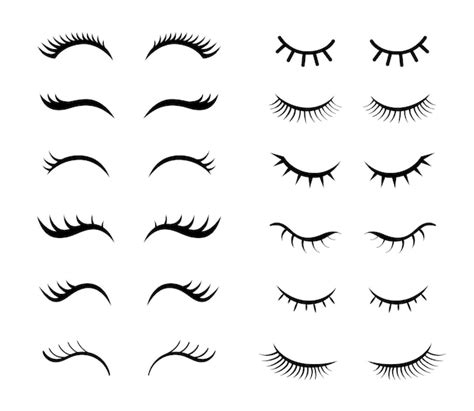 Eye Lashes Vectors & Illustrations for Free Download | Freepik