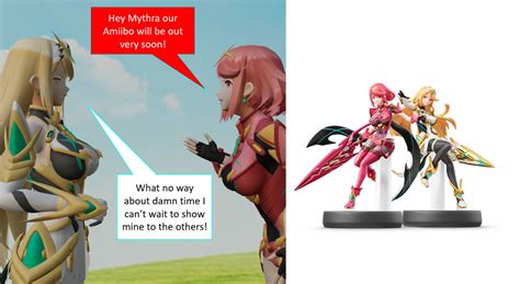 Pyra and Mythra Amiibo are Coming Soon! by Hubmastei on DeviantArt