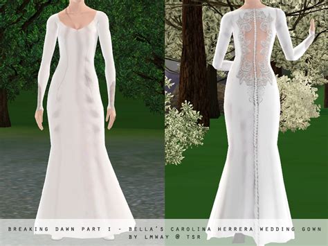 The Sims Resource - Breaking Dawn Part I - Bella Swan's Wedding Gown