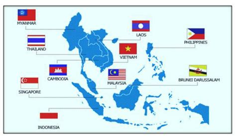 Countries Maritime Adjacent Borders of Malaysia | Download Scientific Diagram