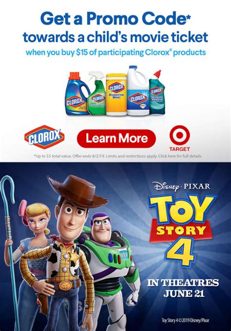 Clorox - Fandango Rewards and Incentives