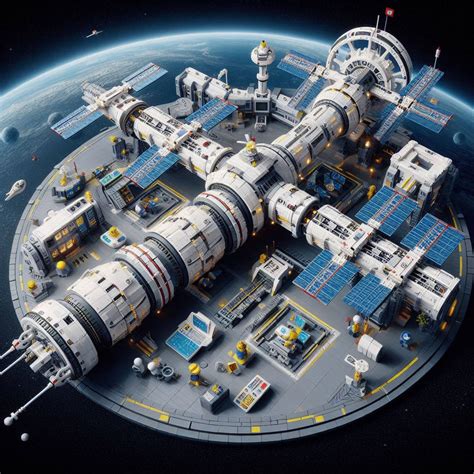 Lego Space station set by Jesse220 on DeviantArt