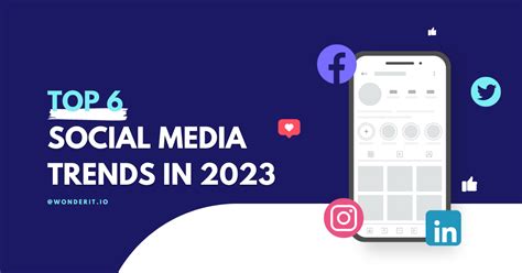 Top 6 Social Media Trends in 2023 - wonderIT