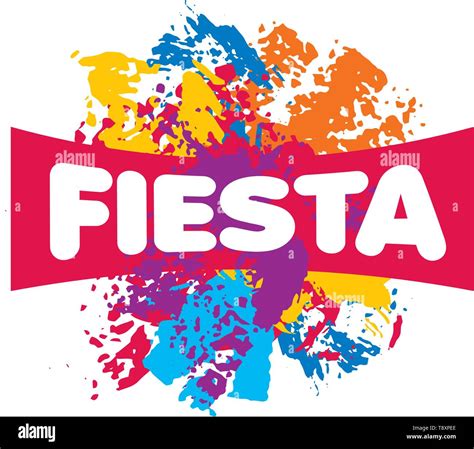 Abstract logo for the Fiesta. Vector illustration Stock Vector Image & Art - Alamy