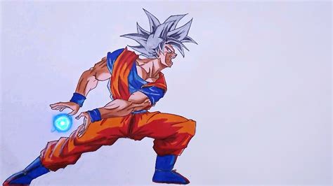 Mastered Ultra Instinct Kamehameha Goku A Lapiz Goku Dibujo A Lapiz ...