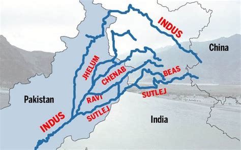 Indus River Map