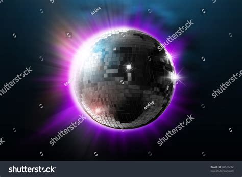 Disco Ball Lights Retro Party Background Stock Photo 40523212 | Shutterstock