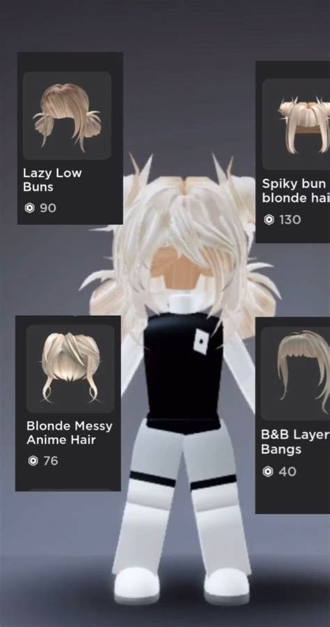 Roblox Hair Ideas