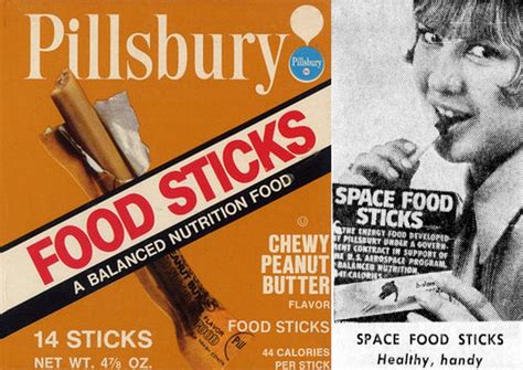 Pillsbury Space Food Sticks, the vintage snacks for astronauts that ...