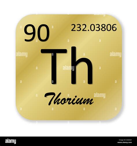 Thorium symbol Cut Out Stock Images & Pictures - Alamy