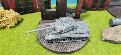 FV4101 Cromwell Heavy charioteer GB Tank Model Kit 28 Mm / 20 Mm / 15 Mm for Wargaming Scale 1/ ...