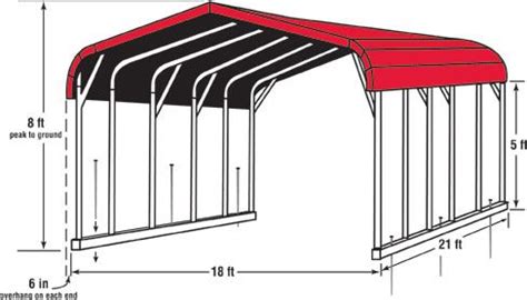 Best 18x20 Metal Carport Kit 24x21