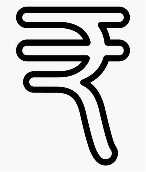 Rupee Symbol White Png - Nepal Currency Symbol , Free Transparent ...