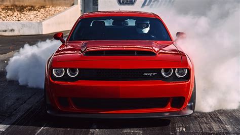 2018 Dodge Challenger SRT Demon Burnout Wallpaper - HD Car Wallpapers #7890