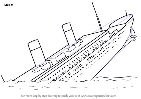 Titanic Sinking, Titanic Ship, Rms Titanic, Titanic Tattoo, Titanic Drawing, Easy Drawings ...