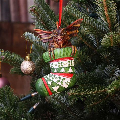 Mohawk In Stocking - Gremlins Christmas Tree Ornament » Halloweenmas Tree Ornaments