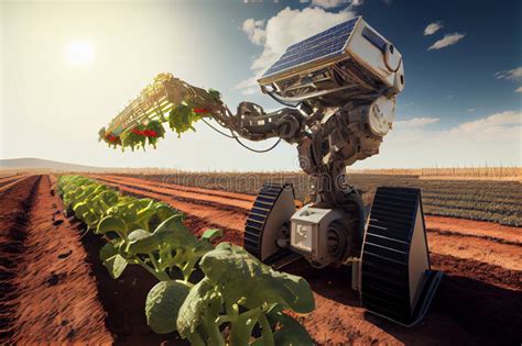 Futuristic Farming Machines, Automated and Solar Powered Robots in Agriculture Industry ...