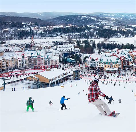 Mont Tremblant Ski Village Stock Photos, Pictures & Royalty-Free Images - iStock