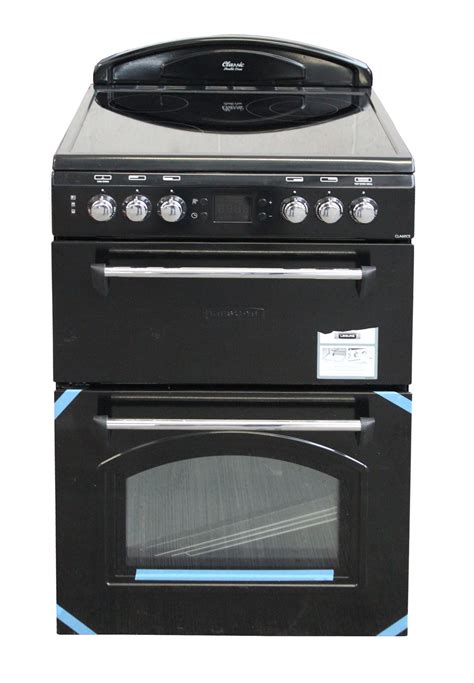 Electric Cooker Leisure Mini Range Ceramic Double Oven Black #2027 | eBay