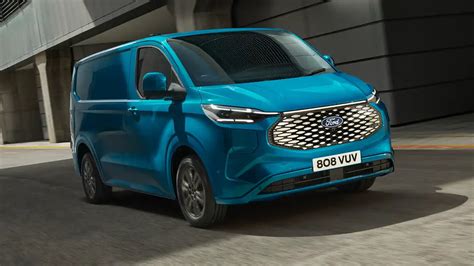 2024 Ford E-Transit Custom electric van revealed, confirmed for ...