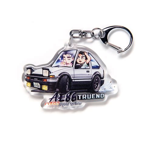 Bunta Fujiwara Smoking Drift AE86 Trueno 1st Stage Character Acrylic C ...