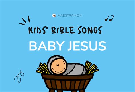 Baby Jesus Birth - Nativity - Bible Songs for Kids - Maestra Mom