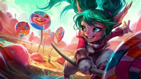 Lollipoppy Poppy LoL Splash Art League of Legends Art Poppy, league of ...