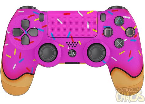 Glazed Fresh Donut - PlayStation 4 - Custom Controllers - Controller Chaos