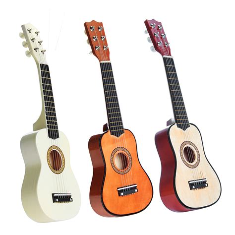 21 Inch 6 Strings Basswood Acoustic Classic Guitar For Kids Children ...