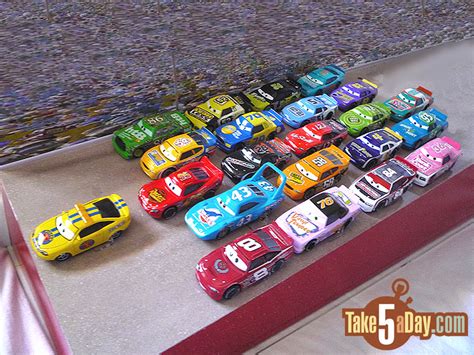 Mattel Disney Pixar CARS: Piston Cup Racers Photo Checklist | Take Five ...