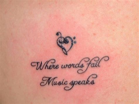 Quotes about Music tattoos (34 quotes)