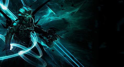 HD wallpaper: Dead Space HD, black and blue character digital wallpaper, Games | Wallpaper Flare