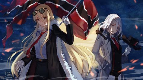 3840x2160 Resolution Bismarck and Tirpitz Azur Lane 4K Wallpaper ...