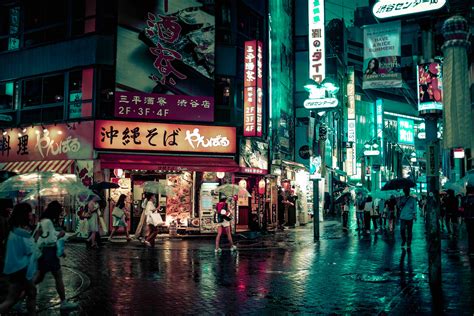 Tokyo Street At Night Wallpapers - Wallpaper Cave