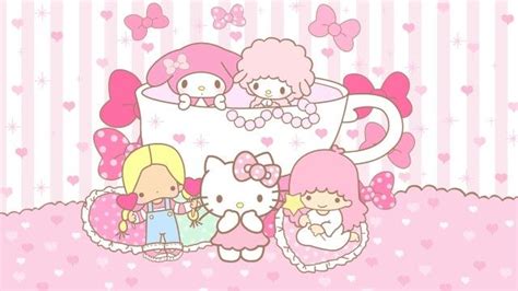 Hello Kitty & Friends | Hello kitty backgrounds, Sanrio wallpaper ...