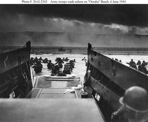 Normandy Invasion -- D-Day Landings on Omaha Beach, 6 June 1944