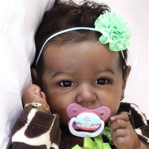 12'' African American Reborn Baby Doll Girl Hayley Toy Black Baby By RSG® Realistic Sweet Gallery