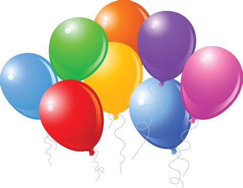 Free Birthday Balloons Clip Art Pictures - Clipartix